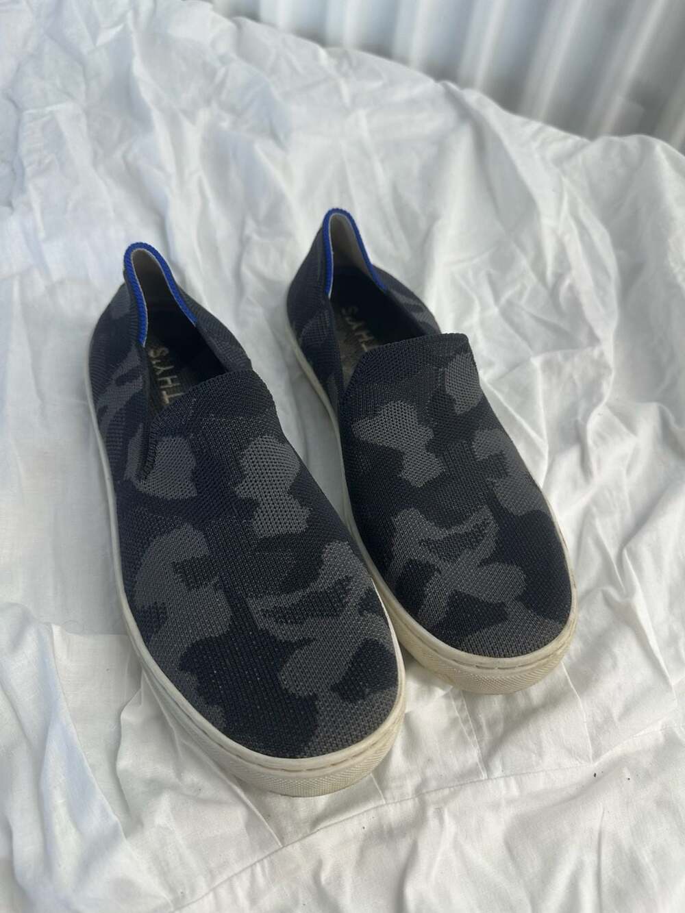 Rothy's The Sneaker Camo Slip-On Shoes Size 7.5